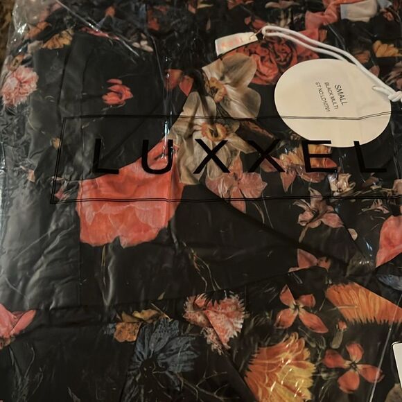 Women's Floral Puff Sleeve Maxi Dress Multicolor S,M,L - Picture 5 of 9